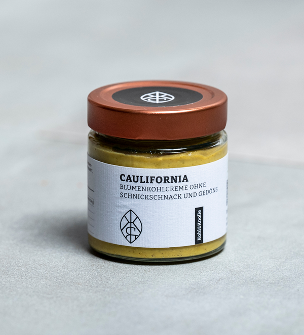 Caulifornia – Blumenkohlcreme ohne Schnickschnack und Gedöns